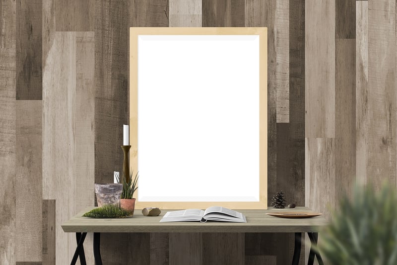 Vintage frame gallery wall